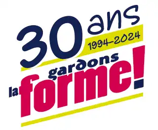 Logo 30 Ans de Gardons La Forme